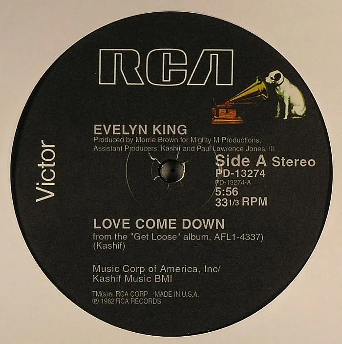 Front cover — Evelyn KING — Love Come Down