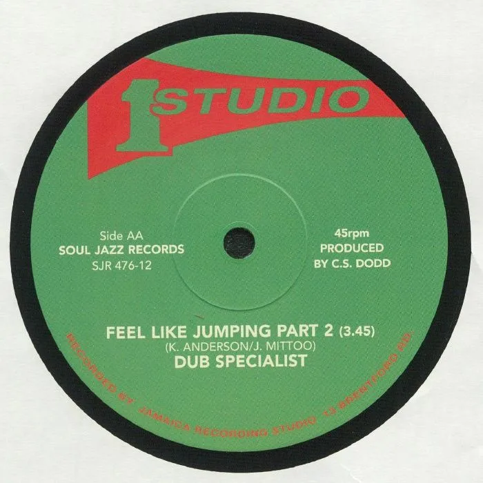 Back cover — Marcia GRIFFITHS / DUB SPECIALIST — Feel Like Jumping