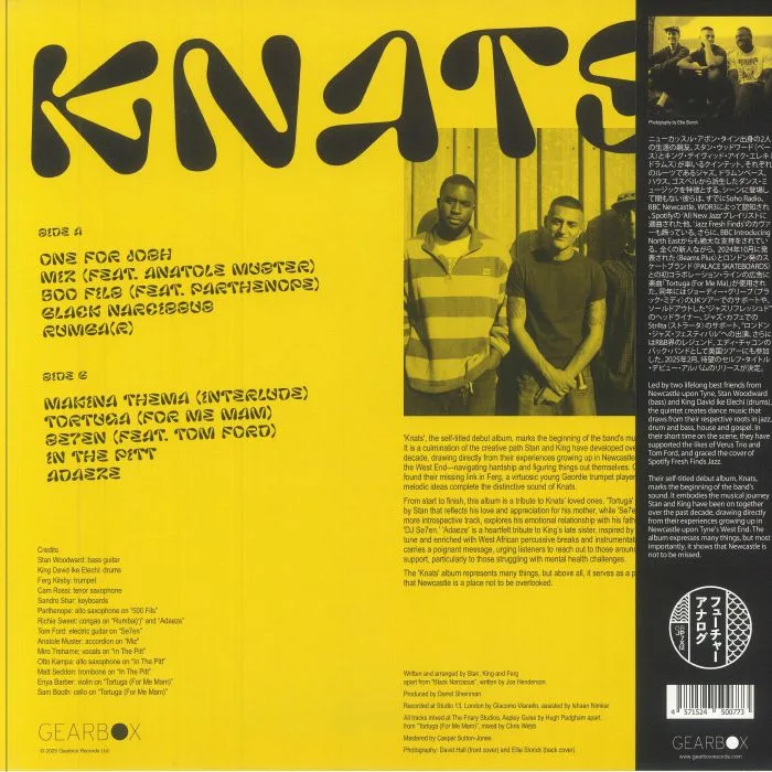Back cover — KNATS — Knats