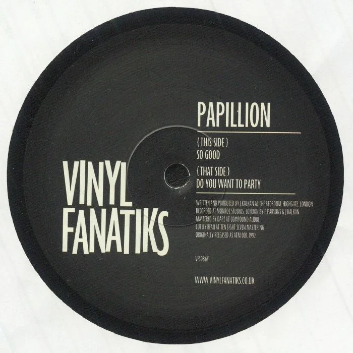 PAPILLION aka DJ SEDUCTION — So Good (reissue)