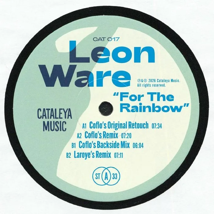Front cover — Leon Ware — For The Rainbow