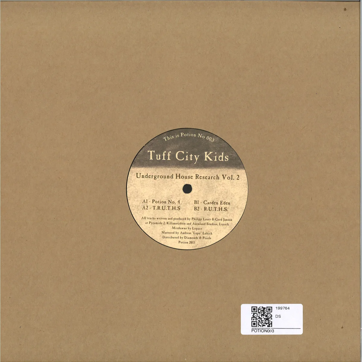 Back cover — Tuff City Kids — Underground House Research Vol. 2