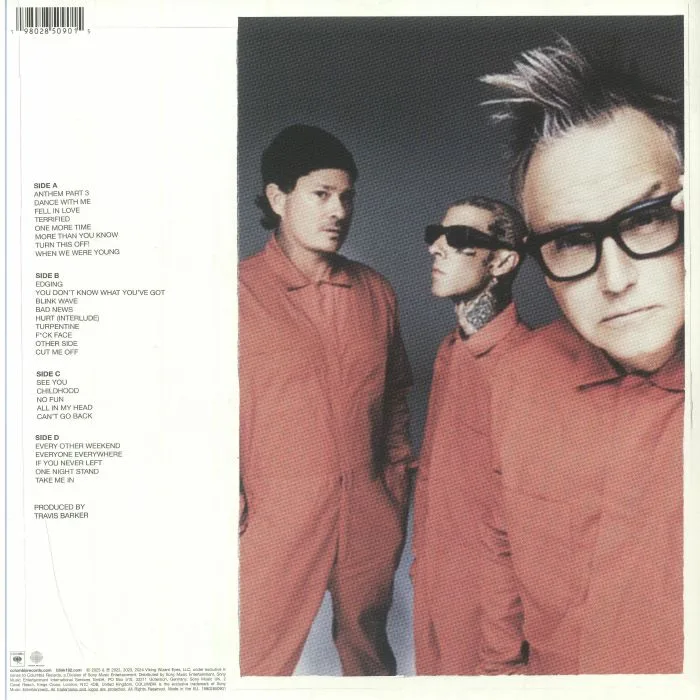 Back cover — BLINK 182 — One More Time Part 2 (Complete Deluxe Edition)