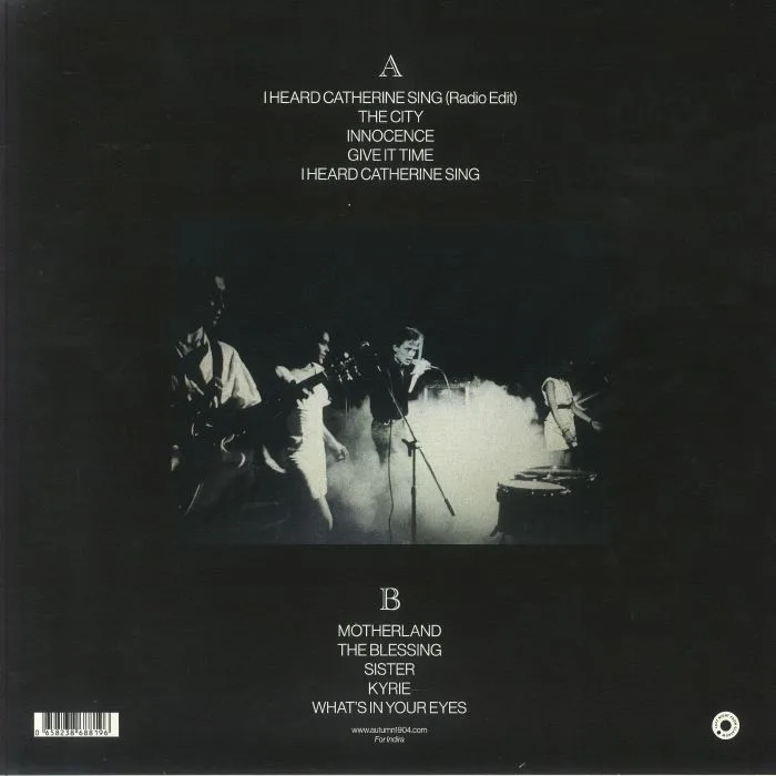 Обратная сторона обложки — AUTUMN 1904 — Tales Of Innocence: The John Peel session & collected recordings 1984-2023