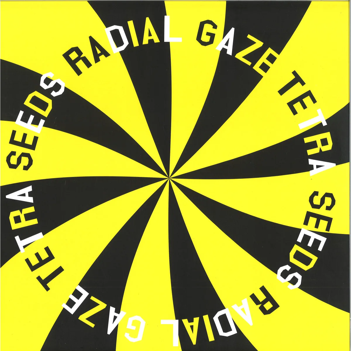 Back cover — Radial Gaze — TETRA SEEDS EP
