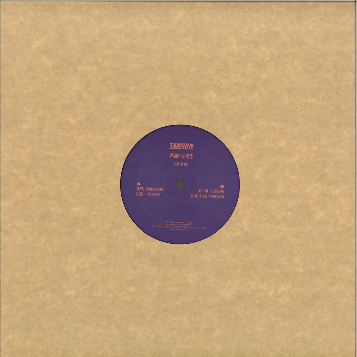 Back cover — Various — Taapion 017