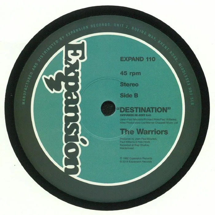Back cover — The WARRIORS — Destination