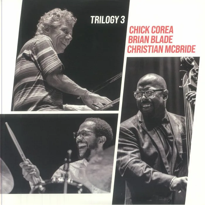 Лицевая сторона обложки — CHICK COREA TRIO — Trilogy 3
