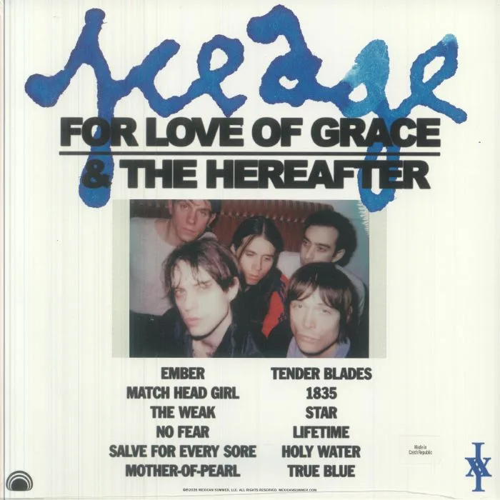 Back cover — ICEAGE — For Love Of Grace & The Hereafter