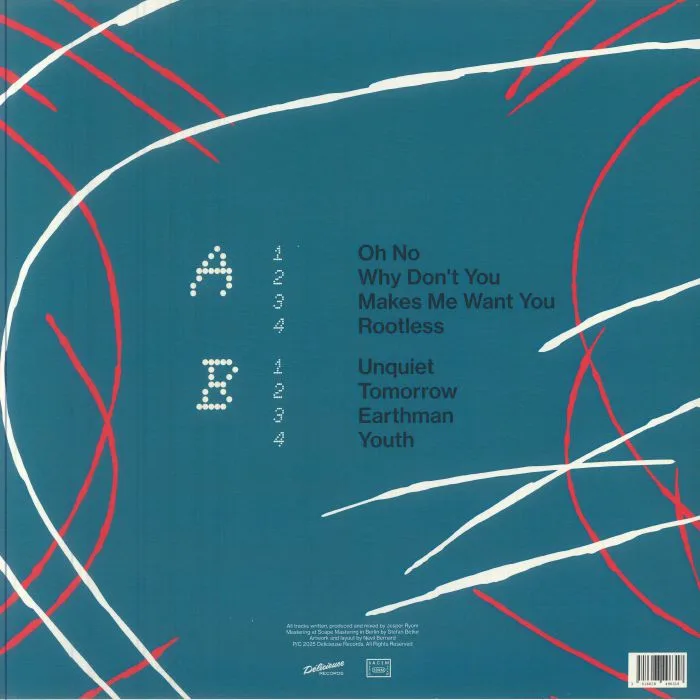 Back cover — Jesper RYOM — No Place In Particular