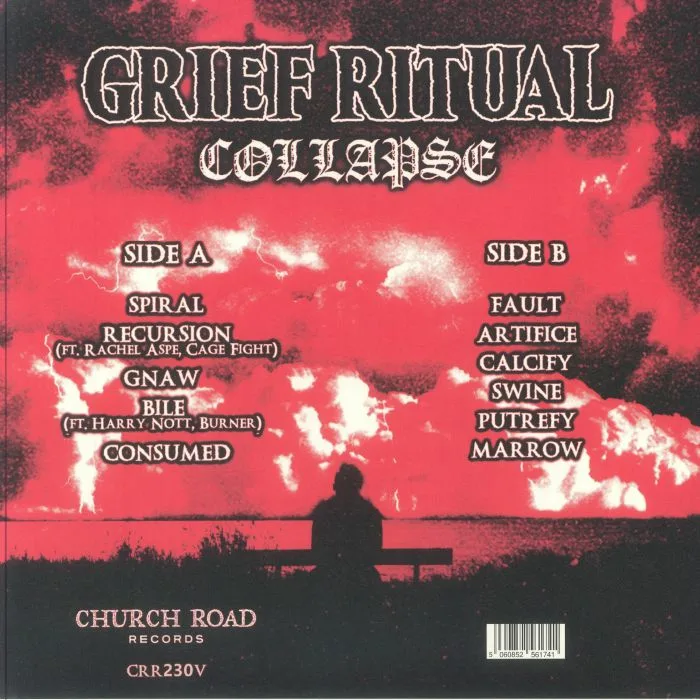 Обратная сторона обложки — GRIEF RITUAL — Collapse