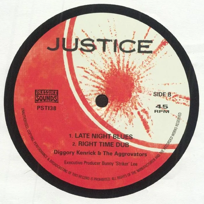 Back cover — Diggory KENDRICK & THE AGGROVATORS — Bandulo Rock