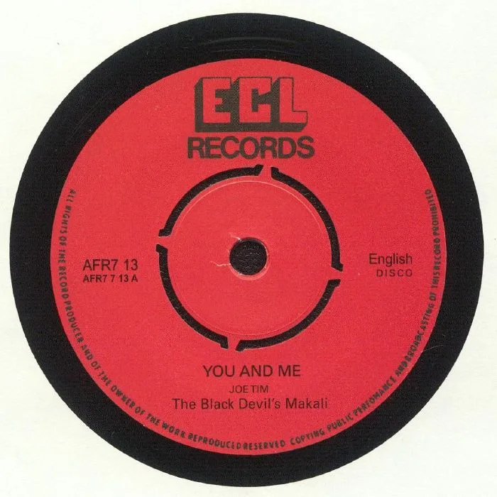 The BLACK DEVIL'S MAKALI — You & Me (reissue)