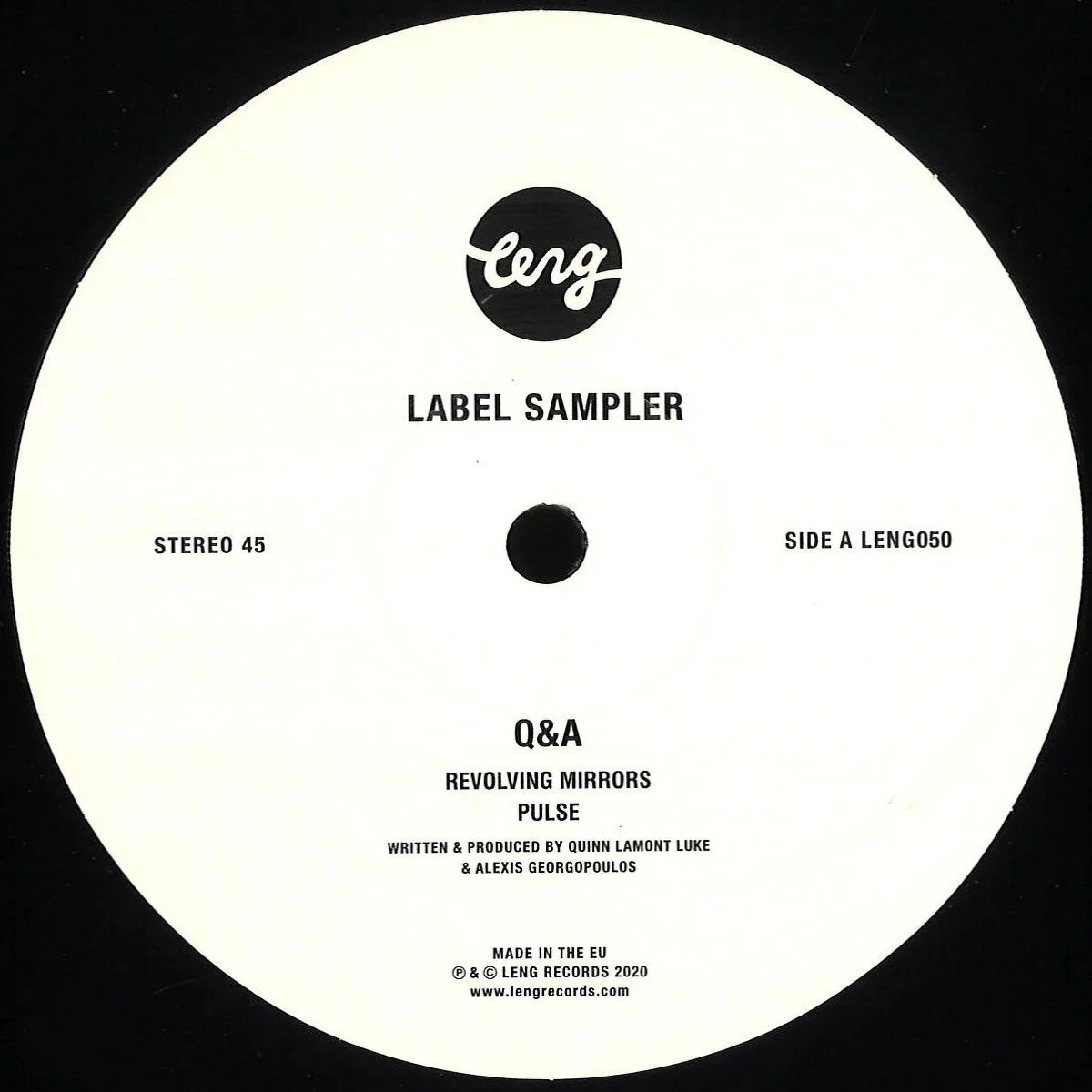 Qna/Lex — 10 Years Label Sampler Vol 1