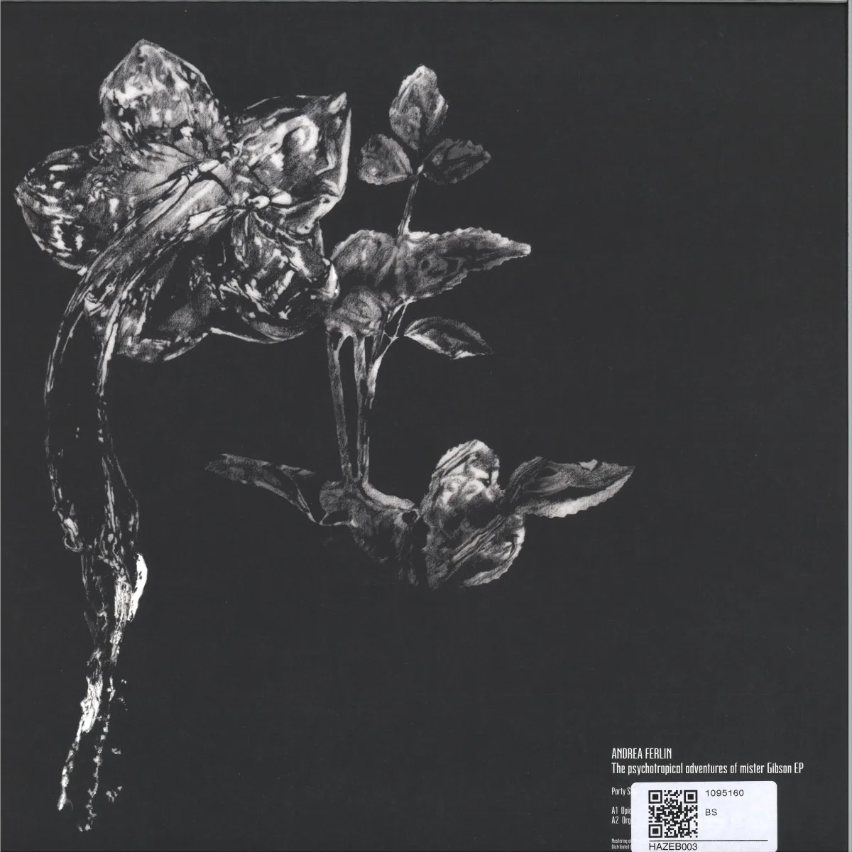 Обратная сторона обложки — Andrea Ferlin — The psychotropical adventures of mister Gibson EP