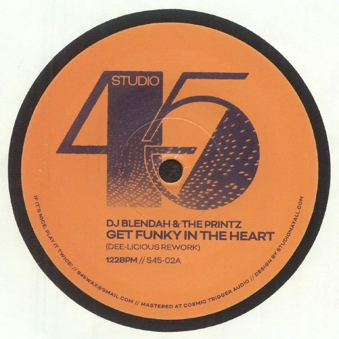 Front cover — DJ BLENDAH / THE PRINTZ / DEL GAZEEBO — Volume 2