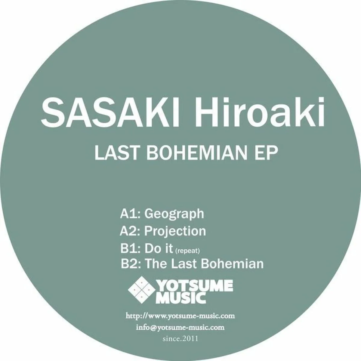 Sasaki Hiroaki — Last Bohemian EP