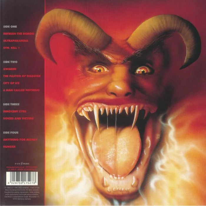 Обратная сторона обложки — ANNIHILATOR — Refresh The Demon