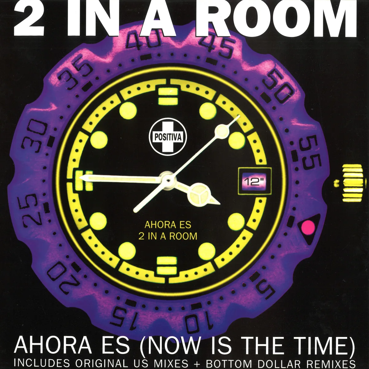 Front cover — 2 In A Room — Amora Es(now Is The Time)