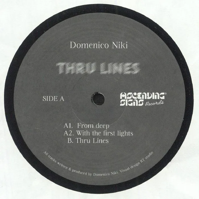 Front cover — Domenico NIKI — Thru Lines