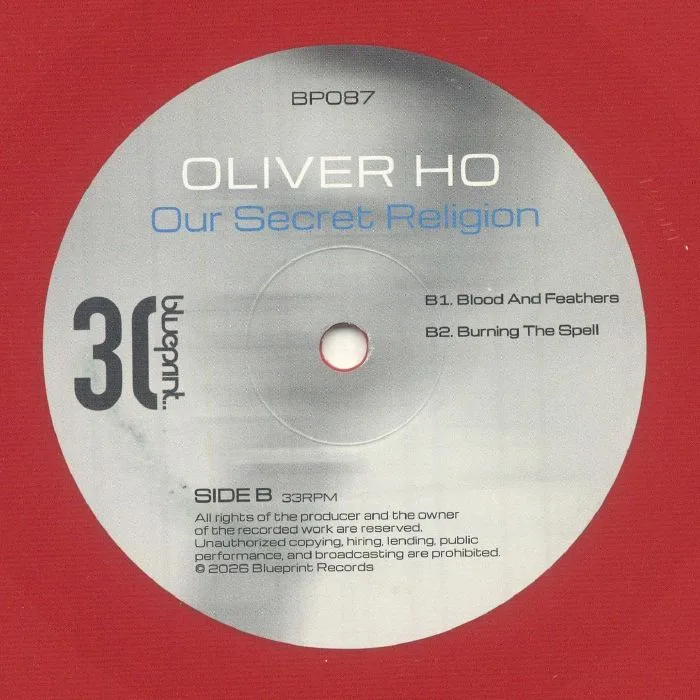 Обратная сторона обложки — Oliver HO — Our Secret Religion