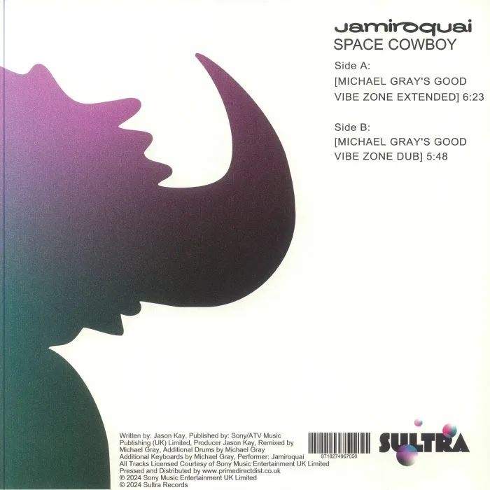 Обратная сторона обложки — JAMIROQUAI — Space Cowboy (Michael Gray remixes)