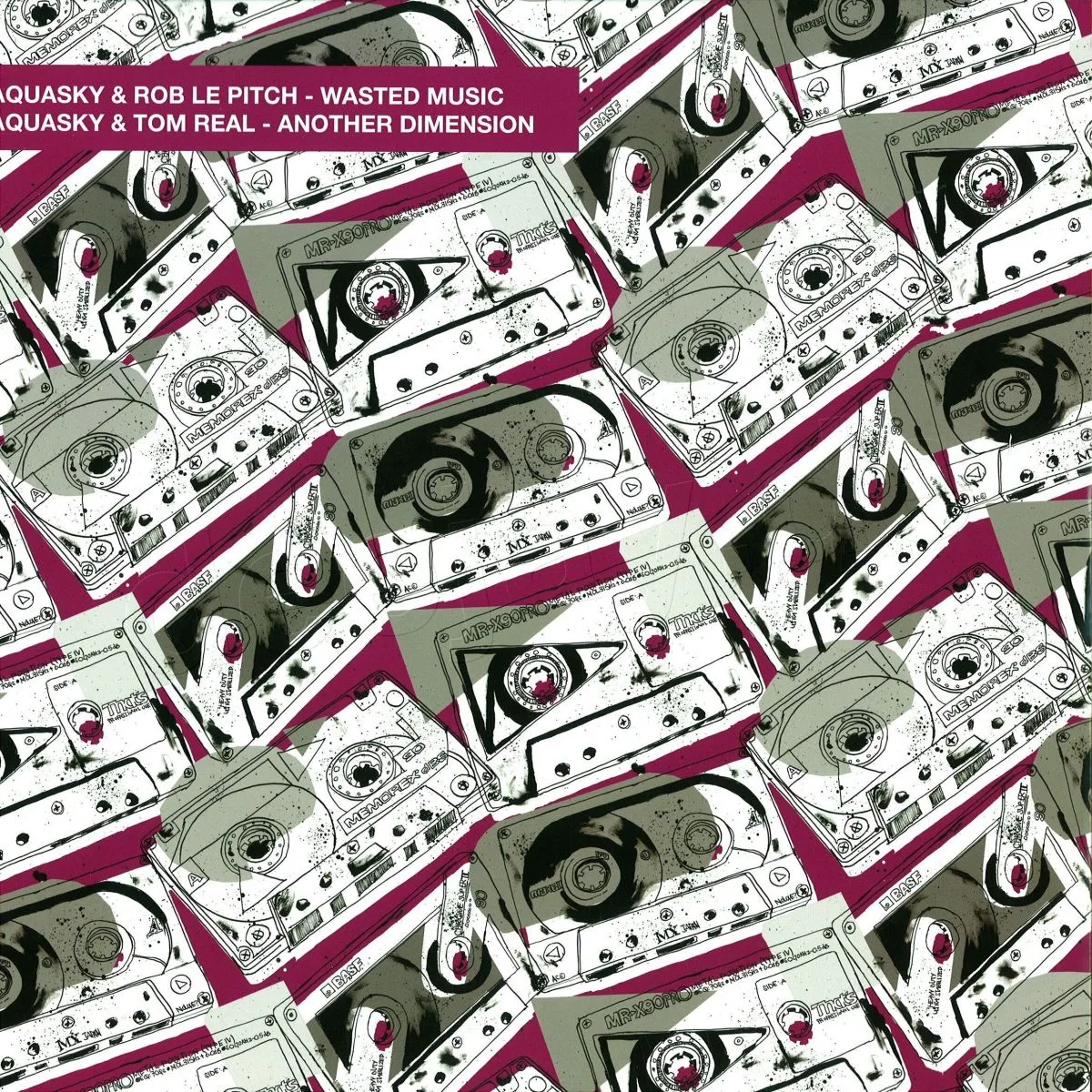 Front cover — Aquasky&Rob Le Pitch — Wasted Music/another Dimension