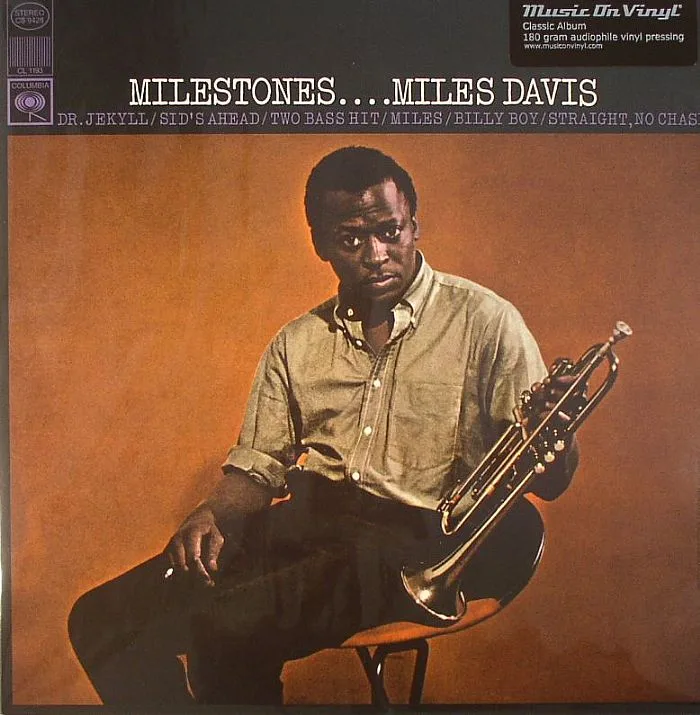 Front cover — Miles DAVIS — Milestones (reissue)