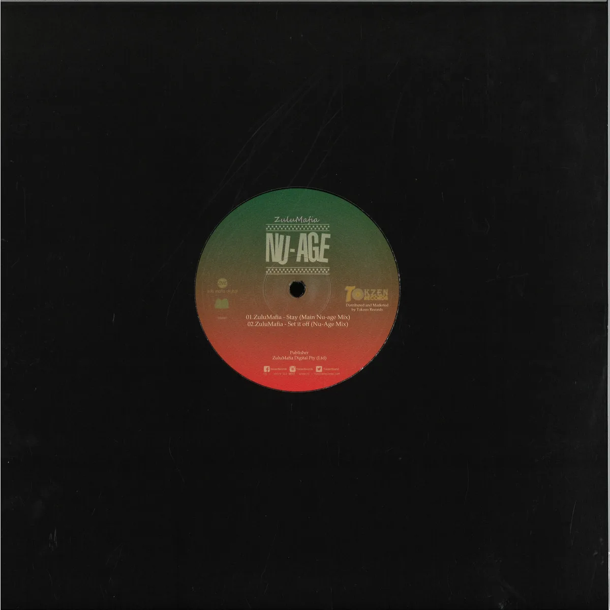 Back cover — Zulumafia — Nu Age