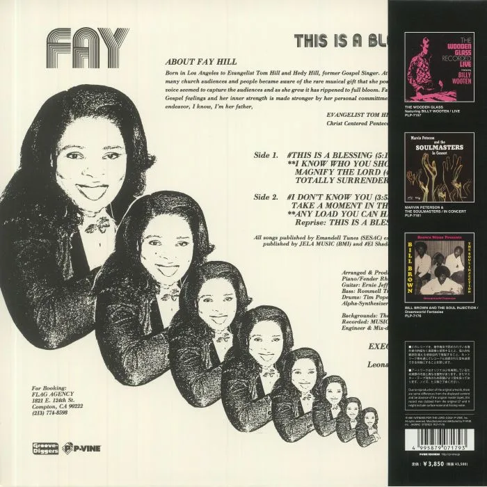 Обратная сторона обложки — FAY — This Is A Blessing (reissue)