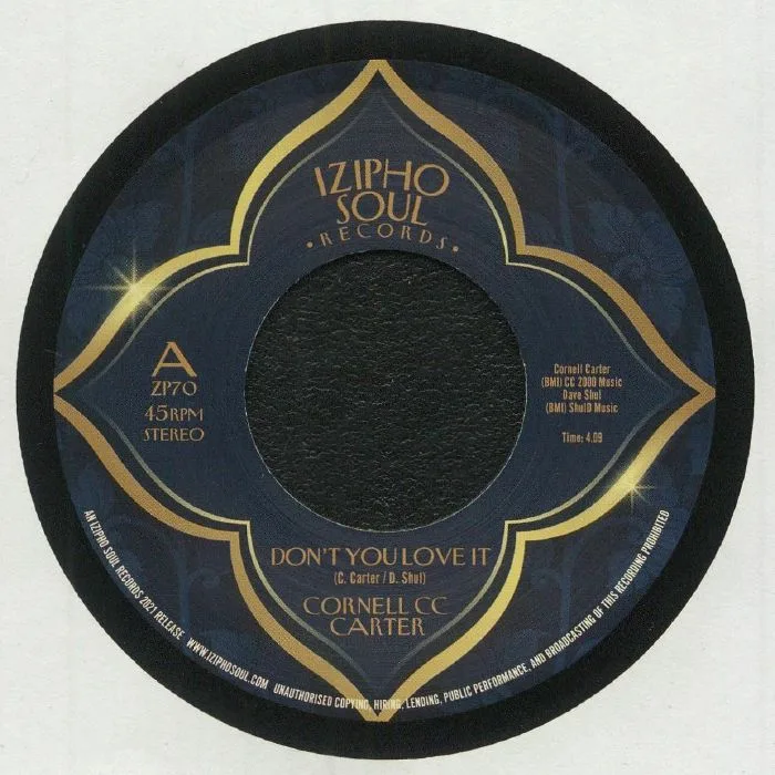 Cornell CC CARTER — Don't You Love It / Real