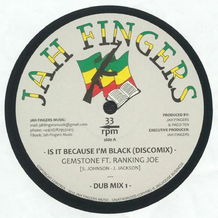 GEMSTONE feat RANKING JOE — Is It Because I'm Black