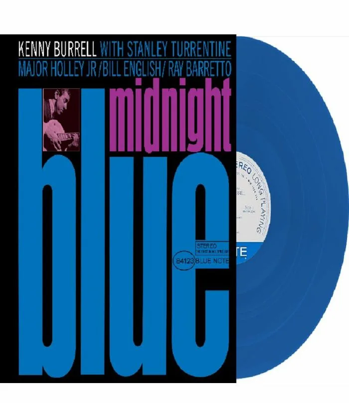 Front cover — Kenny BURRELL — Midnight Blue (Blue Vinyl Series)