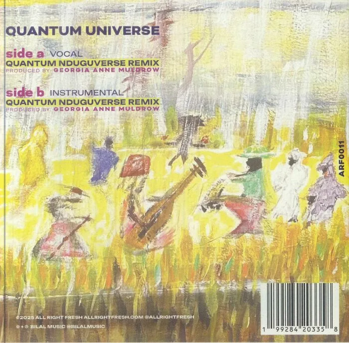 Back cover — BILAL — Quantum Universe