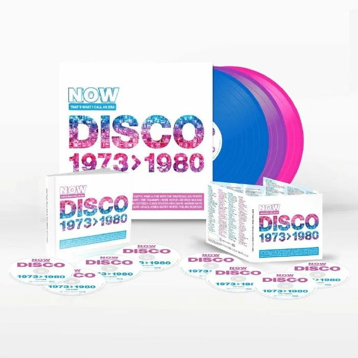 Лицевая сторона обложки — VARIOUS — NOW That's What I Call An Era Disco: 1973-1980