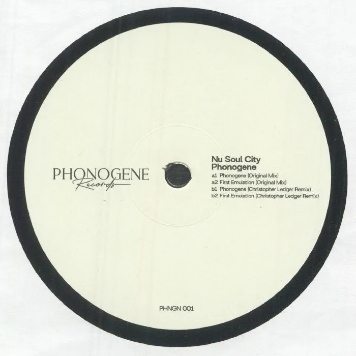 Front cover — NU SOUL CITY — Phonogene