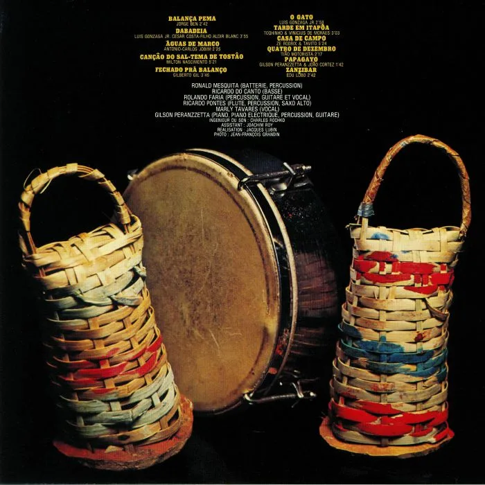 Обратная сторона обложки — Ronald MESQUITA — Bresil 72 (reissue)