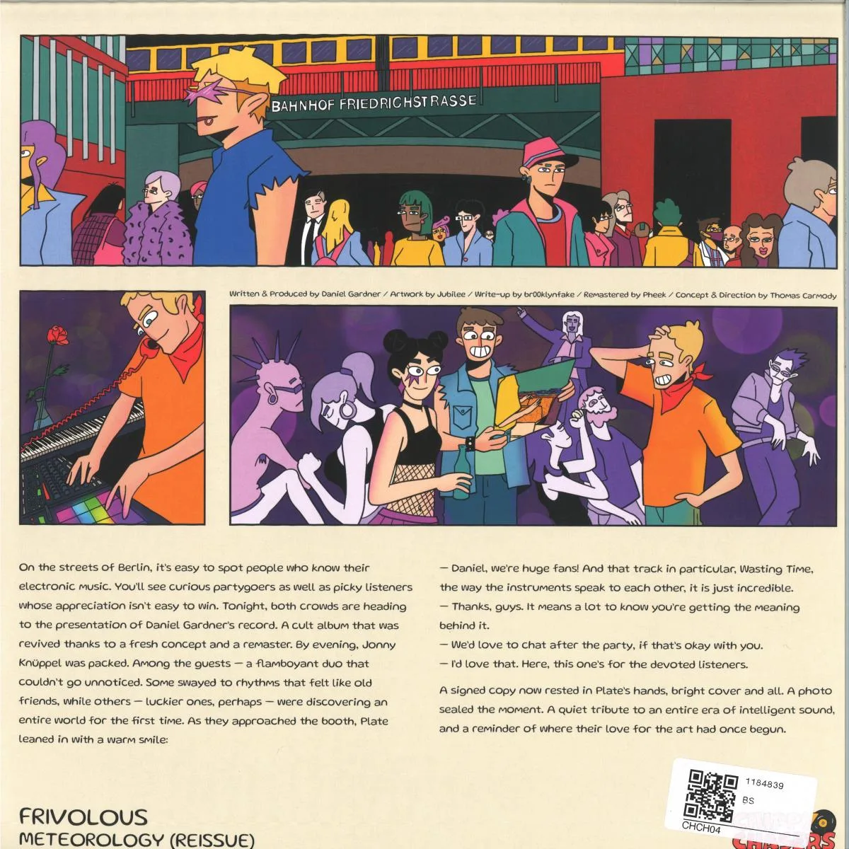 Back cover — Frivolous — Meteorology 2x12"
