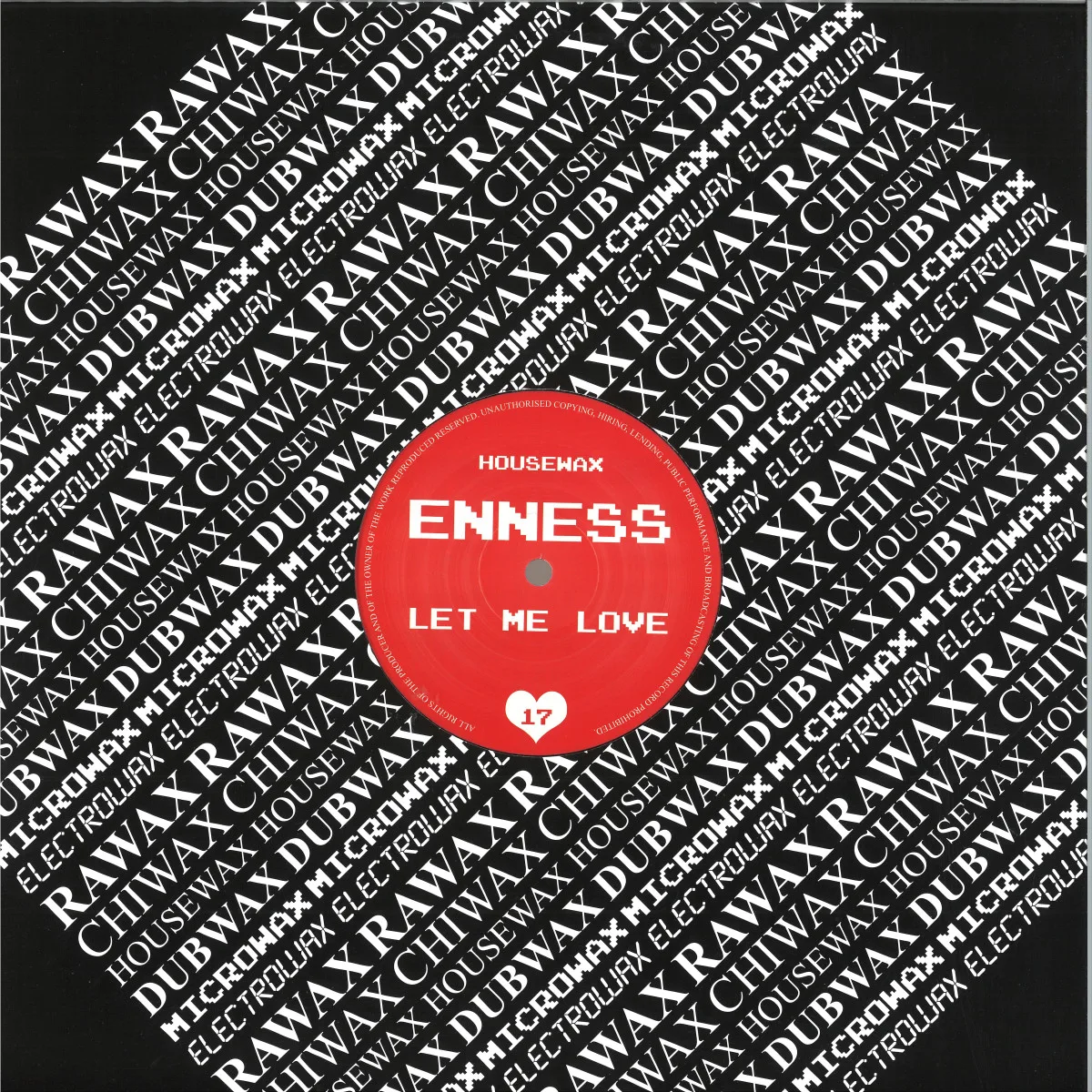 Лицевая сторона обложки — Enness — Let Me Love
