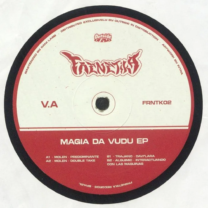 Front cover — MOLEN / TRAJANO / ALQUIMIC — Magia Da Vudu EP