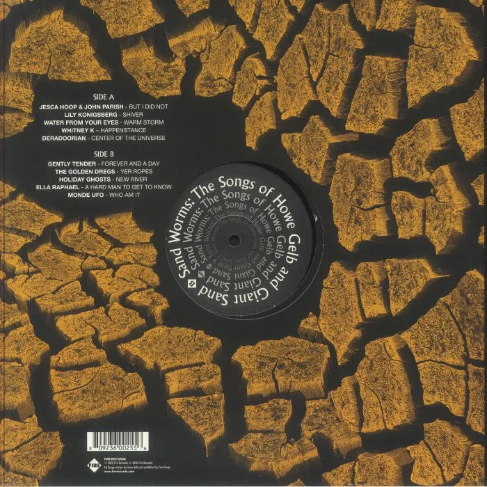 Обратная сторона обложки — VARIOUS — Sand Worms: The Songs Of Howe Gelb & Giant Sand