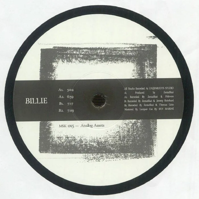Back cover — ZENTASKAI / PALAWAN / JEREMY REINHARD / THOMAS GRUN — Billie