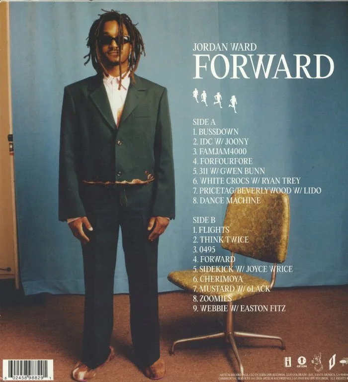 Обратная сторона обложки — Jordan WARD — Forward