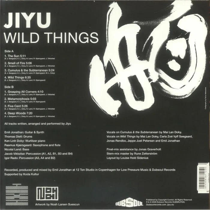 Обратная сторона обложки — WILD THINGS — Jiyu