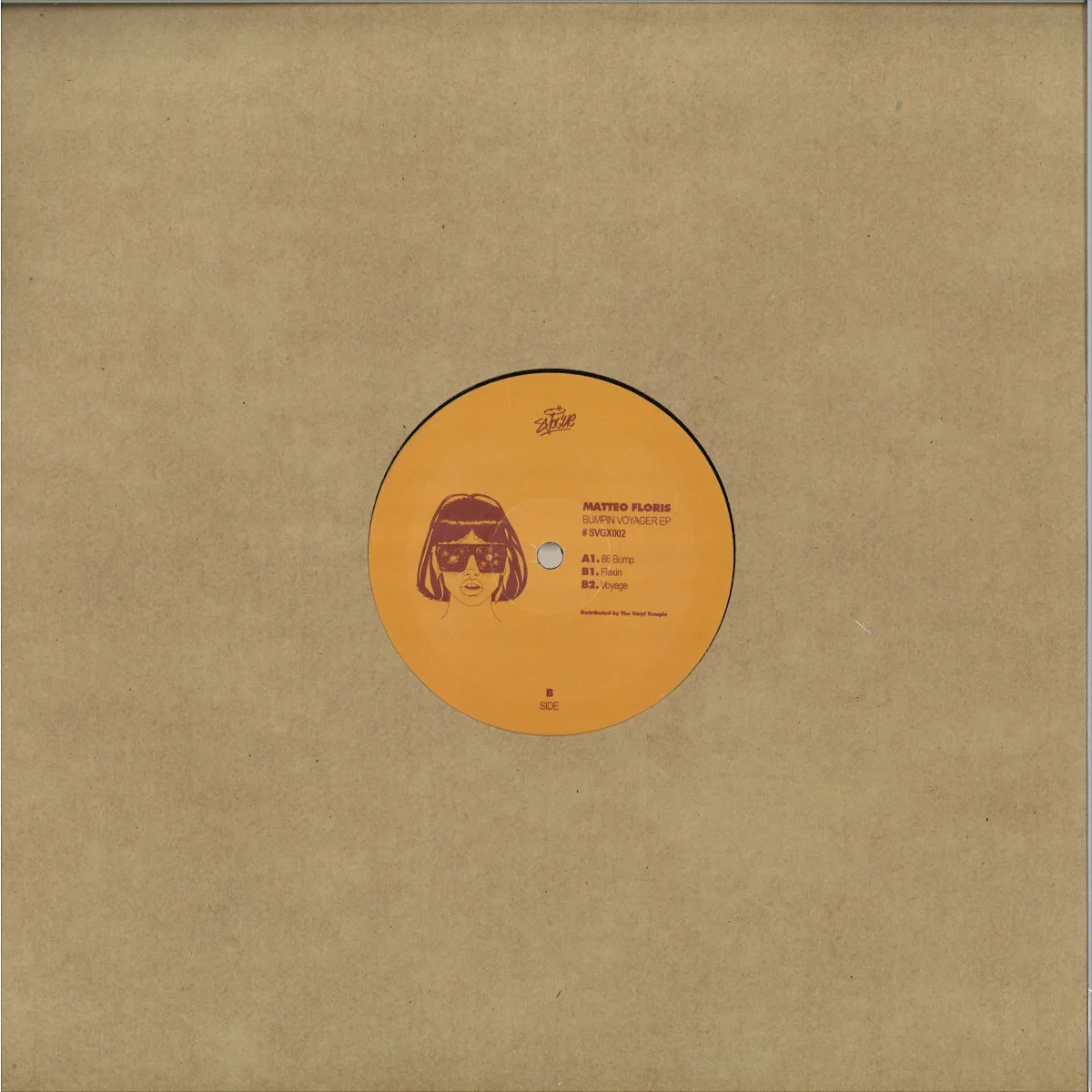 Back cover — Matteo Floris — Bumpin Voyager EP