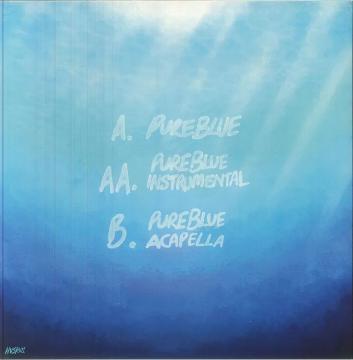 Обратная сторона обложки — HAILE — Pure Blue