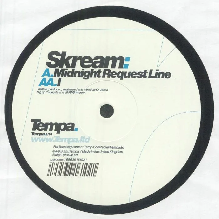 Обратная сторона обложки — SKREAM — Midnight Request Line