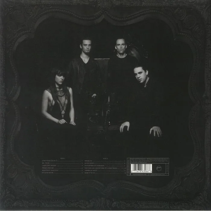 Back cover — HALESTORM — The Strange Case Of