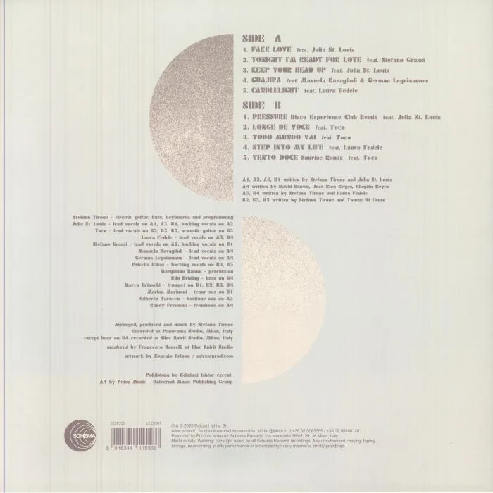 Back cover — S TONE INC — Prelude