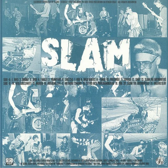 Back cover — SLAM — Wild Riders Of Boards: The Early Years
